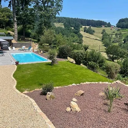 La Mazille , Cossy Vakantiestudio Met Zwembad In Zuid-Bourgogne Anglure-sous-Dun Exterior foto